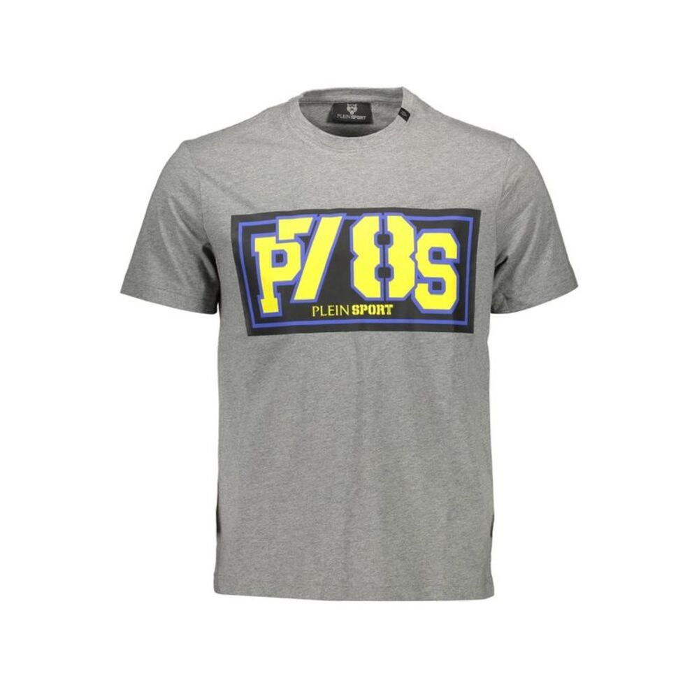 Plein Sport Grigio Cotton Men's Men's T-Shirt